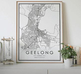 City Maps & Art Posters